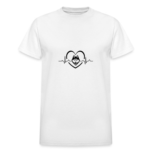 Love every beat for Husky T-Shirt - Gildan Ultra Cotton Adult T-Shirt