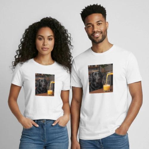 Golden Retriever Chill Juice Vibes - Heavyweight Unisex T-Shirt by Gildan