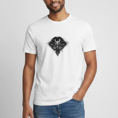 Crescent Moth - Heavyweight Unisex T-Shirt by Gildan