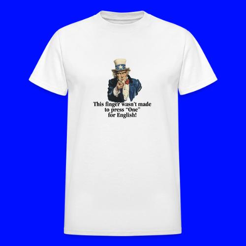 Uncle Sam - Finger - Heavyweight Unisex T-Shirt by Gildan