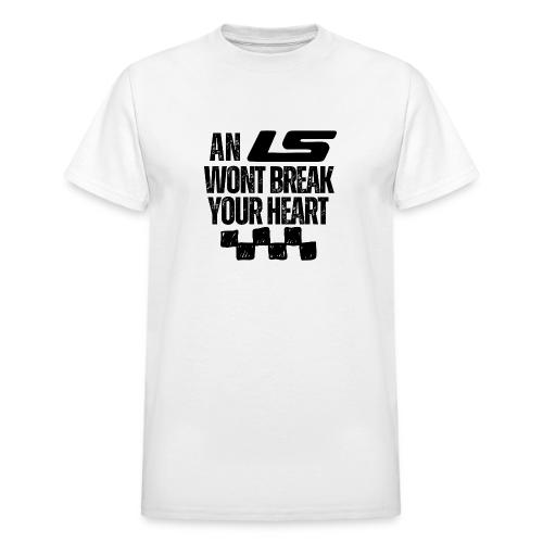 AN LS WONT BREAK YOUR HEART - Heavyweight Unisex T-Shirt by Gildan