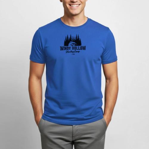 Windy Hollow Hunting Camp - LIGHT - Heavyweight Unisex T-Shirt by Gildan