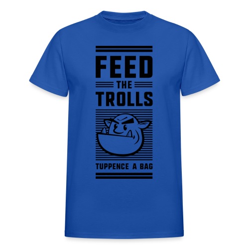 Feed the Trolls T-Shirt - Gildan Ultra Cotton Adult T-Shirt