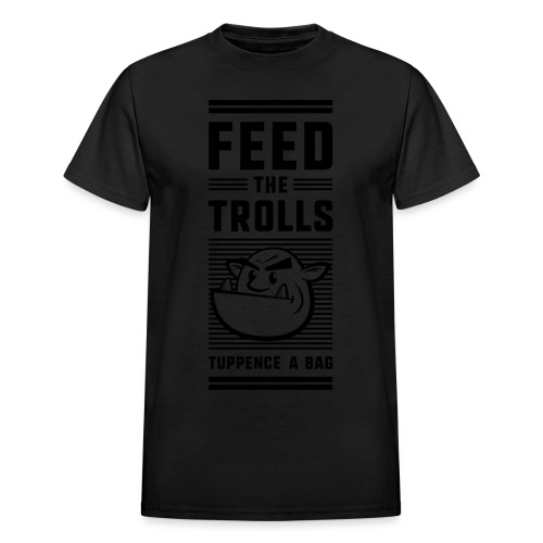 Feed the Trolls T-Shirt - Gildan Ultra Cotton Adult T-Shirt