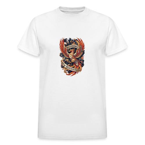Phoenix New Year T-Shirt - Heavyweight Unisex T-Shirt by Gildan