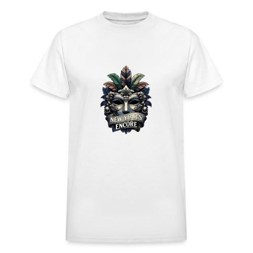 Masquerade Mask T-Shirt - Heavyweight Unisex T-Shirt by Gildan