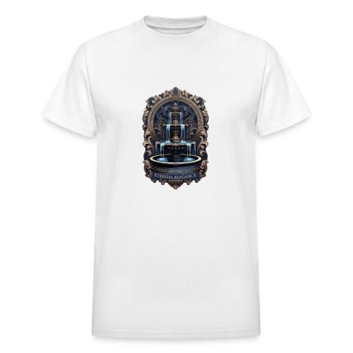 Gilded Baroque Fountain T-Shirt - Heavyweight Unisex T-Shirt by Gildan