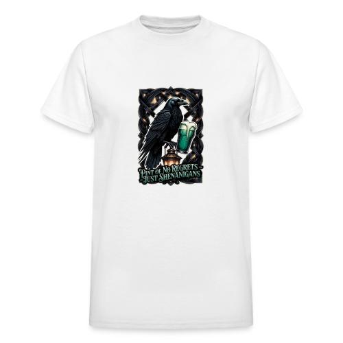 Sarcastic Raven Shenanigans Tee - Heavyweight Unisex T-Shirt by Gildan