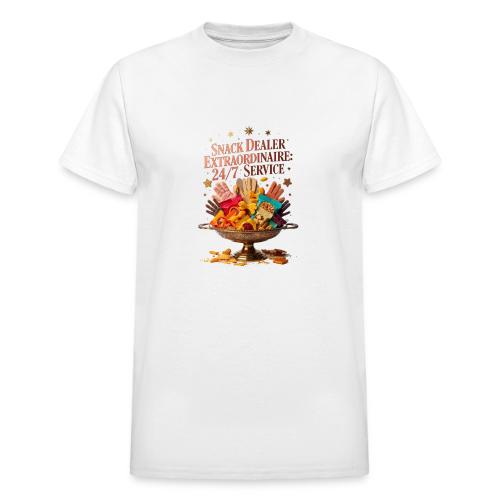 Snack Dealer Extraordinaire Tee, Mum Gift - Heavyweight Unisex T-Shirt by Gildan