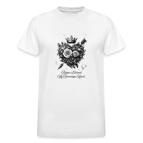 Royal Heart T-Shirt, Mug, & Leggings - Heavyweight Unisex T-Shirt by Gildan