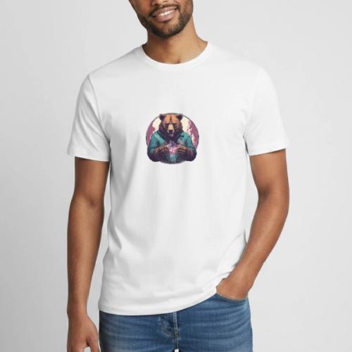 Magical Bear - Heavyweight Unisex T-Shirt by Gildan