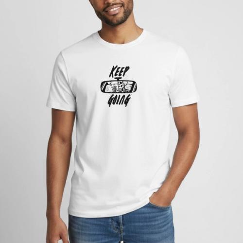 Keep Going. - Heavyweight Unisex T-Shirt by Gildan