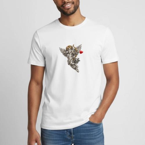 Metallic Cupid - Heavyweight Unisex T-Shirt by Gildan
