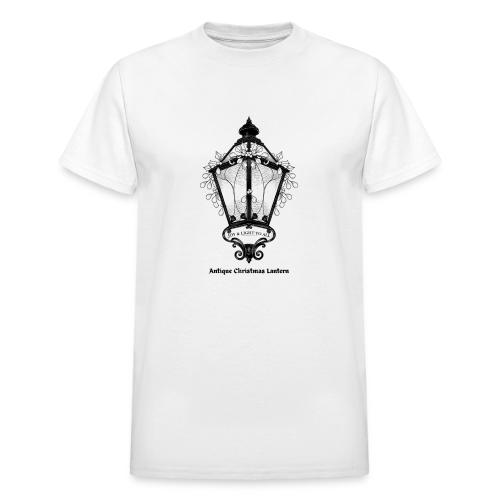 Antique Christmas Lantern T-Shirt - Heavyweight Unisex T-Shirt by Gildan