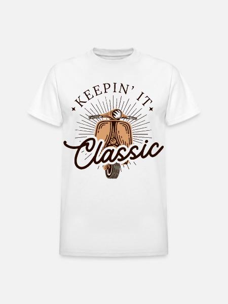 Keepin' It Classic - Heavyweight Unisex T-Shirt by Gildan - white