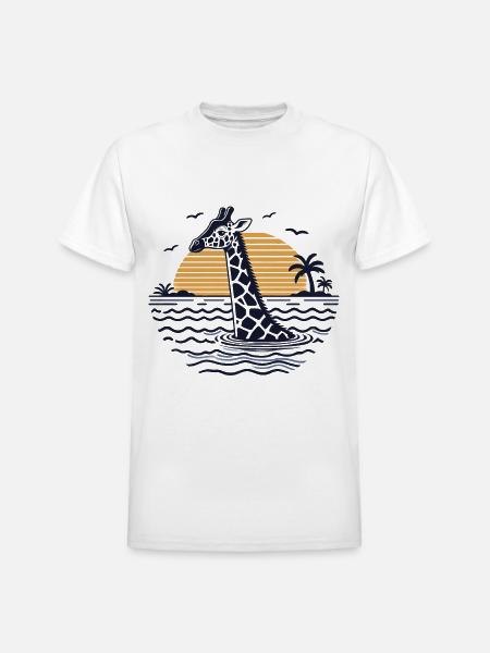 Relative Shallowness - Heavyweight Unisex T-Shirt by Gildan - white