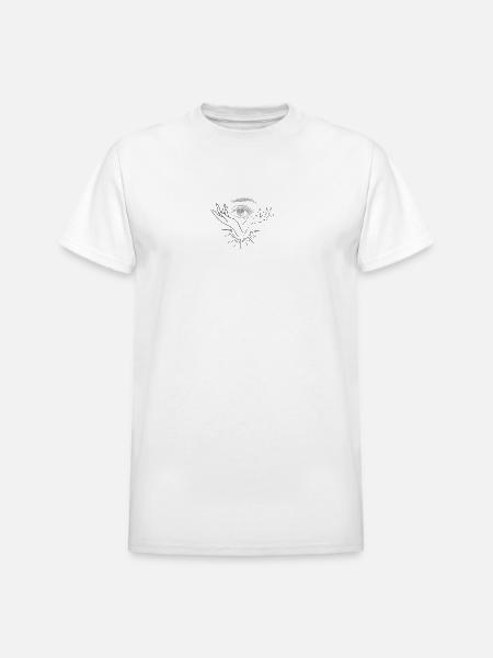 Radiation - Heavyweight Unisex T-Shirt by Gildan - white