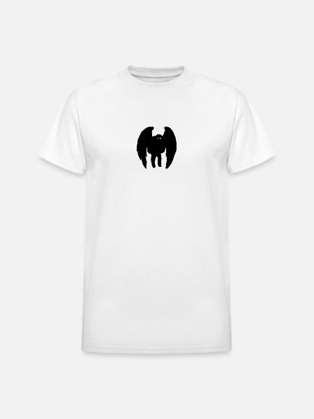 Mothman - Heavyweight Unisex T-Shirt by Gildan - white