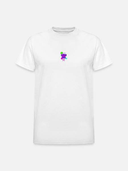 All In Good Fun Neon Splash - Heavyweight Unisex T-Shirt by Gildan - white