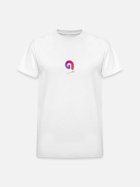 My Lucky - Heavyweight Unisex T-Shirt by Gildan - white