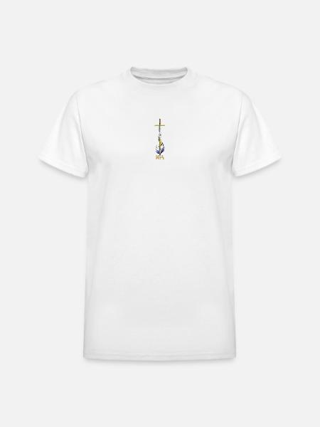 Kryst Ascension - Heavyweight Unisex T-Shirt by Gildan - white