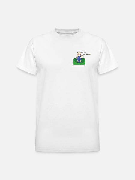 Chimy: Pure Emotions Collection - Heavyweight Unisex T-Shirt by Gildan - white