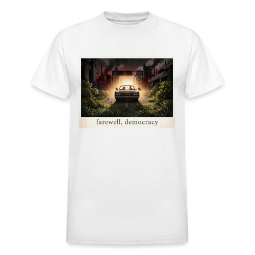 Farewell, Democracy - Heavyweight Unisex T-Shirt by Gildan