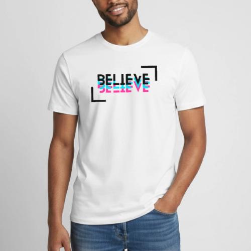 BELIEVE - Heavyweight Unisex T-Shirt by Gildan