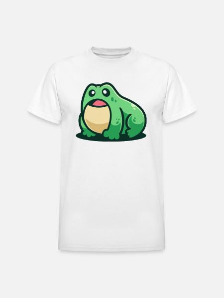 Amphibians Frog - Heavyweight Unisex T-Shirt by Gildan - white