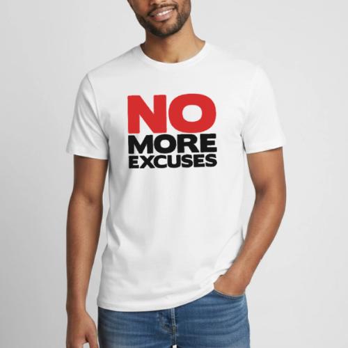 No More Excuses - Heavyweight Unisex T-Shirt by Gildan