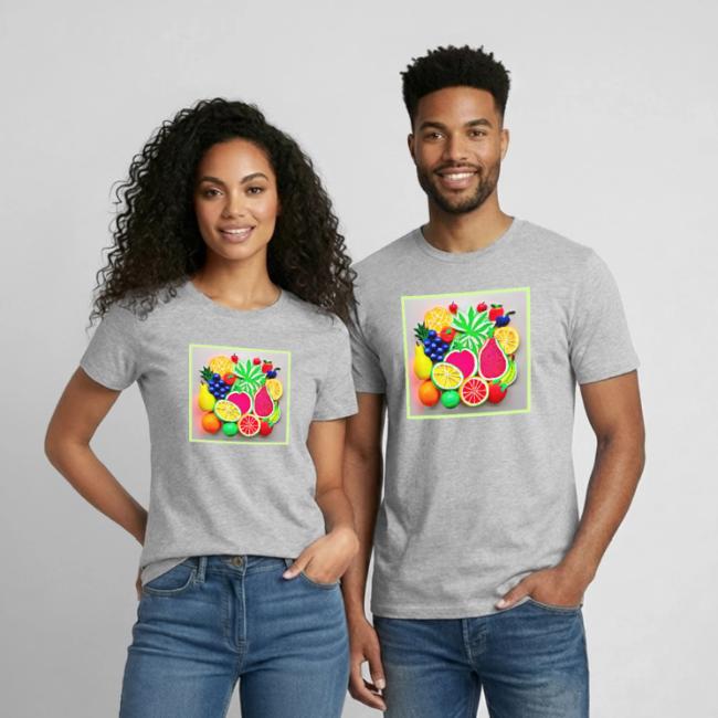 Colorful Fruit Pop Art