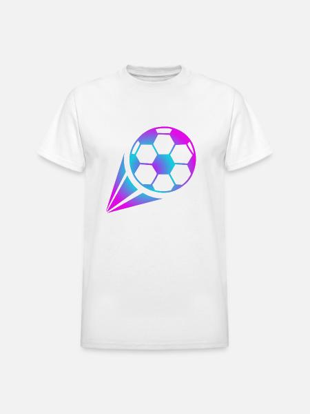Futboll - Heavyweight Unisex T-Shirt by Gildan - white