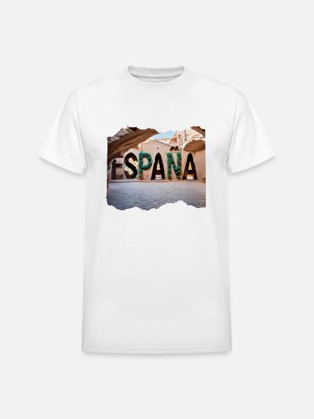 ESPAÑA 24 24 - Heavyweight Unisex T-Shirt by Gildan - white