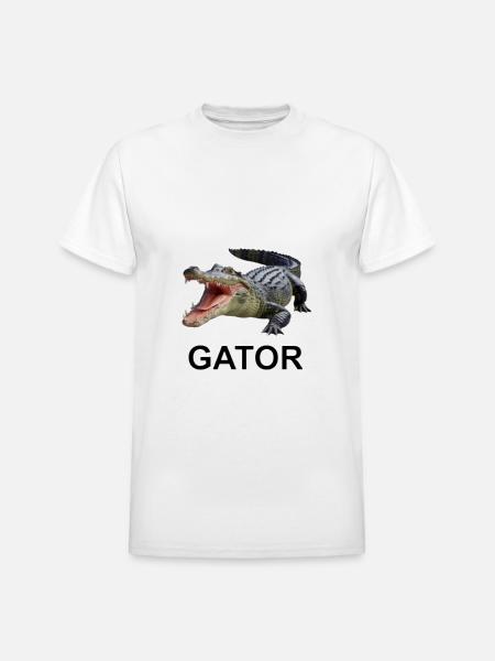Gator shirt - Heavyweight Unisex T-Shirt by Gildan - white