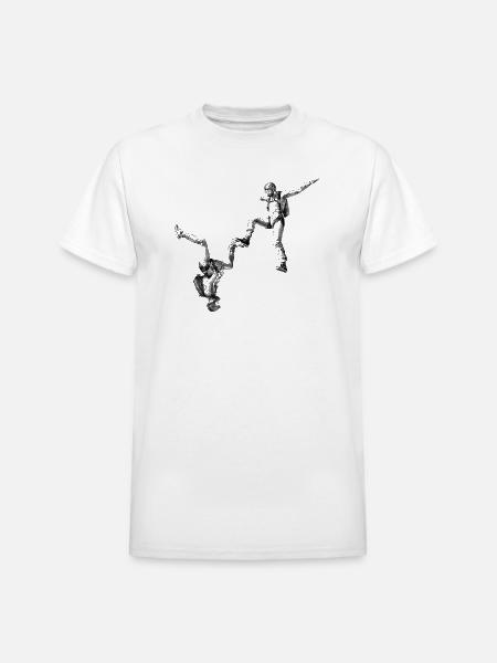 Freefly - Heavyweight Unisex T-Shirt by Gildan - white