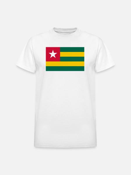 Togo - Heavyweight Unisex T-Shirt by Gildan - white