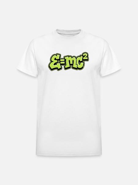 Science Formula Graffiti - Heavyweight Unisex T-Shirt by Gildan - white