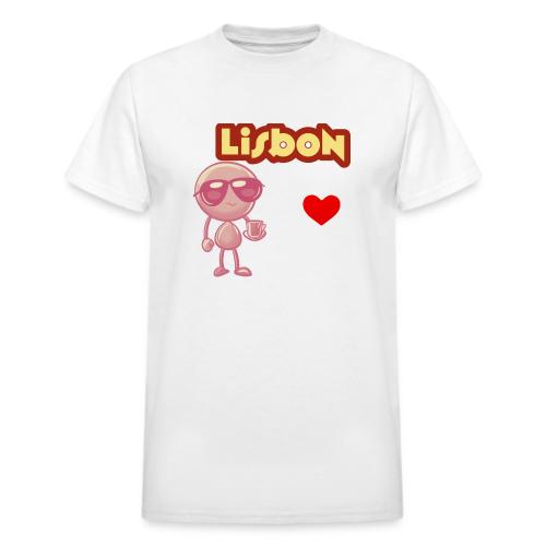 Smoon City_Lisbon - Heavyweight Unisex T-Shirt by Gildan