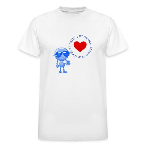 Smoon City_Cassis Provence Alpes Côte d Azur - Heavyweight Unisex T-Shirt by Gildan