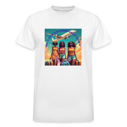 Mrs. S' Good Girlfriends Group Retreat - Heavyweight Unisex T-Shirt by Gildan