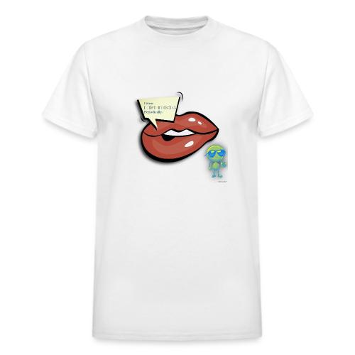Smoon City_I wear lipstick - Heavyweight Unisex T-Shirt by Gildan
