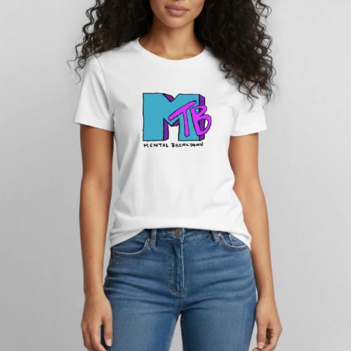 Mental Breakdown in the 90's - Heavyweight Unisex T-Shirt by Gildan