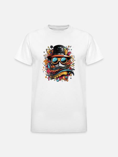 Sneaker Swag - Heavyweight Unisex T-Shirt by Gildan - white