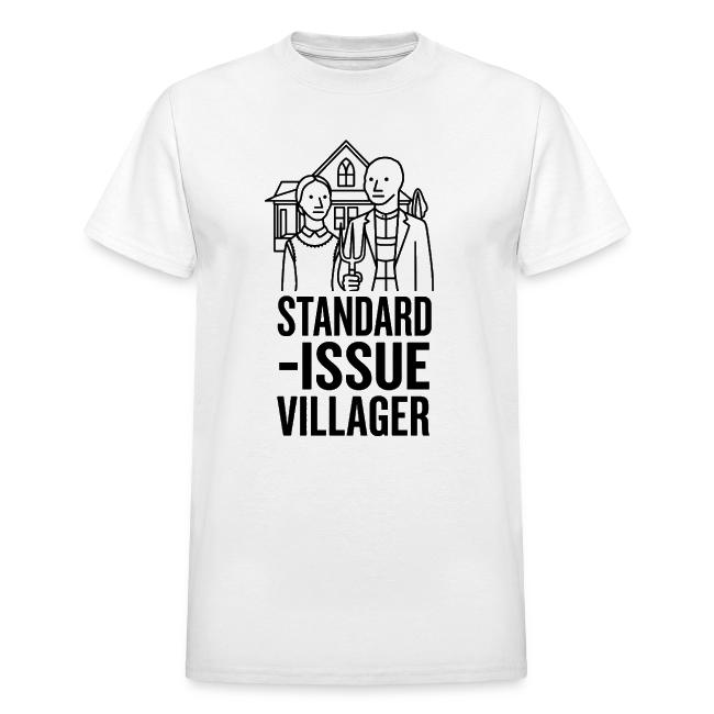 Standard-Issue Villagers (Black on Light)