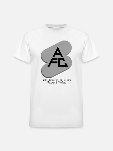AFC Flash Gray Sign - Heavyweight Unisex T-Shirt by Gildan - white