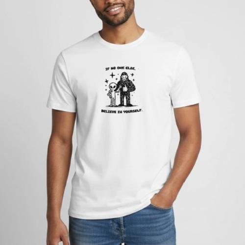 Believe In Yourself - Heavyweight Unisex T-Shirt by Gildan