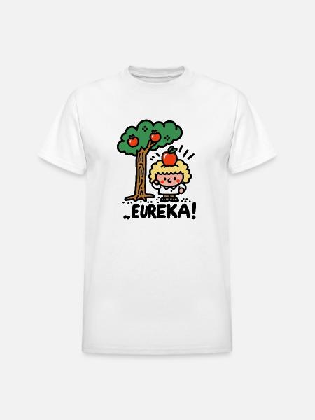 Eureka - Heavyweight Unisex T-Shirt by Gildan - white