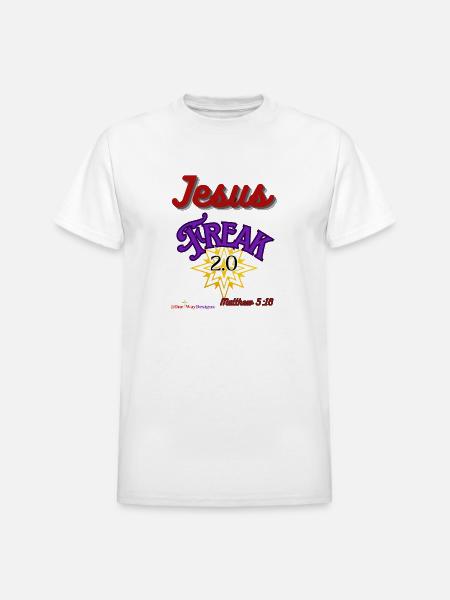 Jesus Freak 2 0 - Heavyweight Unisex T-Shirt by Gildan - white