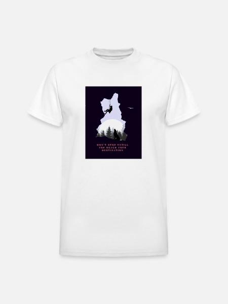 Motivation - Heavyweight Unisex T-Shirt by Gildan - white