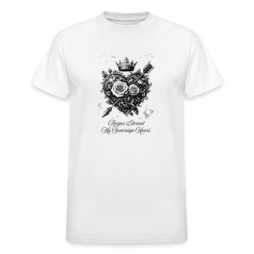 Royal Heart T-Shirt, Mug, & Leggings - Heavyweight Unisex T-Shirt by Gildan